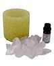 Kookee Natural Crystal Aromatherapy with Essential Oil, Electric Diffuser (087-3-C)