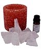 Kookee Natural Crystal Aromatherapy with Essential Oil, Electric Diffuser (087-3-E)