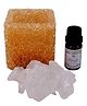 Kookee Natural Crystal Aromatherapy with Essential Oil, Electric Diffuser (087-5-E)