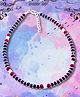 Darshraj Jewels 925 Sterling Silver Nazariya with Pearl Beads Crystal Anklet - Multi-color