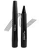 Gleva Micro Fork Waterproof Eyebrow Pen Black - 3.5 g