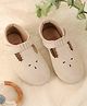Kicks & Crawl Velcro Closure Ballet Shoes - Beige