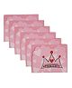 Funcart Princess Themed Invitation Cards Set of 6 - Pink