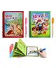 Flaze Magic Water Painting Book For Kids With Magical Water Doodle Pen (Pack of 2 Design May Vary)