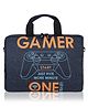 Echo Boomers Gamer  Laptop Messenger Sling Bag.  Navy, Kids and Teens, Water-Resistant