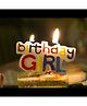 Funcart Birthday Girl Candle - Multi Color