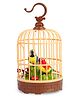 Fiddlerz Realistic Singing & Chirping Bird Toy (Color and Birds May Vary)