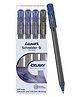 Luxor Schneider Gelaxy Gel Pen Pack of 4 - 3 Blue & 1 Black Ink