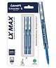 Luxor Schneider LX MAX Roller Ball Pen Pack of 2 - Blue Ink