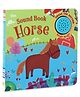 Sound Book Horse Board Book - English