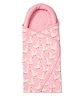 TIDY SLEEP Pod Wrapper for New Born Babies-Baby Pink Duck