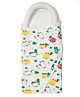 TIDY SLEEP Pod Wrapper for New Born Babies-White Wild City