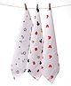 TIDY SLEEP Muslin Face Napkin-Assorted Colours-Pack of 3