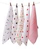 TIDY SLEEP Muslin Face Napkin-Assorted Colours-Pack of 5