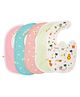 TIDY SLEEP Jersey Bibs-Assorted Colours-Pack of 5