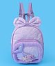 Babyhug Bow Fashion Backpacks Free Size - Purple