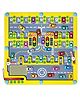 Happy Hues Magnetic Car Alphabet Maze Board for Toddlers-Fine Motor Skill Games- Preschool Learning Activities- Travel Toys
