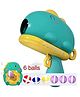 Happy Hues Dinosaur Toy Gun- Foam Bullet Blaster-Dart Target Games for Kids- Indoor Toys -Green