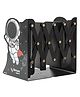 KolorFish Desktop Book Stand Holder for Reading Hands Free Durable Metal Adjustable Sturdy Lightweight Foldable Portable Bookstand Pack of 1 - Black