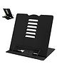 KolorFish Expandable Metal Bookends, Adjustable Book Ends Heavy Duty Book Holder Desktop Book Stand Non-Skid Desk Organizer for Kids Student Office School Bookshelf Book Storage (Dream Space)  Pack of 1