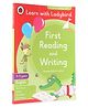 Learn With Ladybird  FirstReading and Writing 4 in 1 Activity Book - English