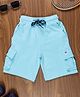 PURPLE UNITED KIDS Solid Bermuda Shorts - Neon Blue