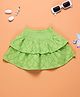 PURPLE UNITED KIDS Schiffili Layered Skirt - Green
