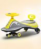 Baybee Pulto Kids Magic Swing Cars for Kids, Twister Ride on Toy Kids Car with LED Lights, PP Wheels & Music (Lemon Green)