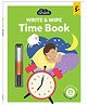 Junior Explorers Write and Wipe Time Book - English