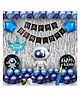 Bubble Trouble Space Theme Birthday Decoration- 63Pcs Combo