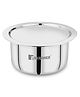 Bergner TriPro Tri-ply Stainless Steel Tope (Patila) with Stainless Steel Lid 14 cm, 1.3 Litre