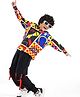 Ollington St. 100% Cotton Knit Full Sleeves Printed Sweatshirt & Joggers Set - Multicolor