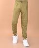 Lilpicks Couture Solid Joggers - Olive