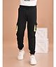 Lilpicks Couture Solid Joggers - Black