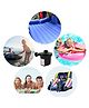 Sanjary AC Electric Air Pump for Air Mattress, Pool Toys, Inflatable Stuffs - Black