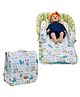 FARETO BABY NEST LITE PORTABLE BED, TRAVEL FRIENDLY INFANT SLEEPING BEDDING SET, BABY SLEEPING NEST SLEEPING BAG FOR KIDS PORTABLE GOOD NIGHT Green