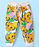 Babyhug Disney Terry Knit Full Length Lounge Pant with Lion King Print - White