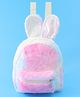 Babyhug Fur Rabbit Fashion Backpacks - Multicolor