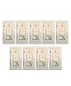 Baby Forest Mulmul Baby Wipes, Ultra-soft, Water-based, 3X thicker and softer wipes 72 Wipes each, Pack of 9