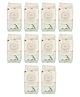 Baby Forest Mulmul Baby Wipes, Ultra-soft, Water-based, 3X thicker and softer wipes 72 Wipes each, Pack of 10