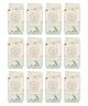 Baby Forest Mulmul Baby Wipes, Ultra-soft, Water-based, 3X thicker and softer wipes 72 Wipes Each, Pack of 12