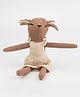 BABY FOREST Cuddly Buddies Baby Deer Soft Toy | Safe for Babies | Handmade with Natural Materials | Animal Soft Toy | For Boys & Girls | Eco-Friendly