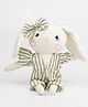 BABY FOREST Cuddly Buddies Bunny Girl Soft Toy | Handmade Soft Toy | Soft & Durable Fabric Eco-Friendly | Safe for Babies