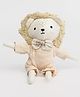BABY FOREST Cuddly Buddies Smart Lion Soft Toy | Handmade Stuffed Animal | Ultra-Soft & Durable | Perfect Birthday & Special Occasion Gift | Baby-Safe & Eco-Friendly- Height 24 cm