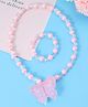 Babyhug Free Size  Jewellery Set - Light Pink