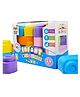 Zephyr Soft & Squeezable Infant Building Blocks Multicolor - 18 Pieces