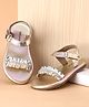 Babyoye Velcro Closure Sandals - Golden