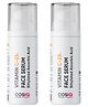 CosIQ 23% Vitamin C Face Serum for Glowing Skin | Advanced Molecular Skincare Technology | Highly Stable, Non Irritating, Non Sticky | Brightening Vit C Formula For Men and Women | 60ml