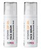 Cos-IQ 20% Vitamin C Face Serum With Vit E, & Ferulic Acid | Safe and Effective Skin Brightening Serum for Glowing Skin, Protects Against, Wrinkles, Fine Lines, Dark Spots | 60ml