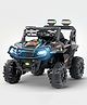 BAYBEE Rechargeable Battery Operated Jeep with Bluetooth Music & Light - Black